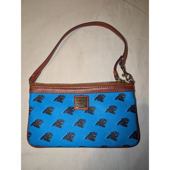 Dooney & Bourke NFL Carolina Panthers Wristlet Purse Wallet
